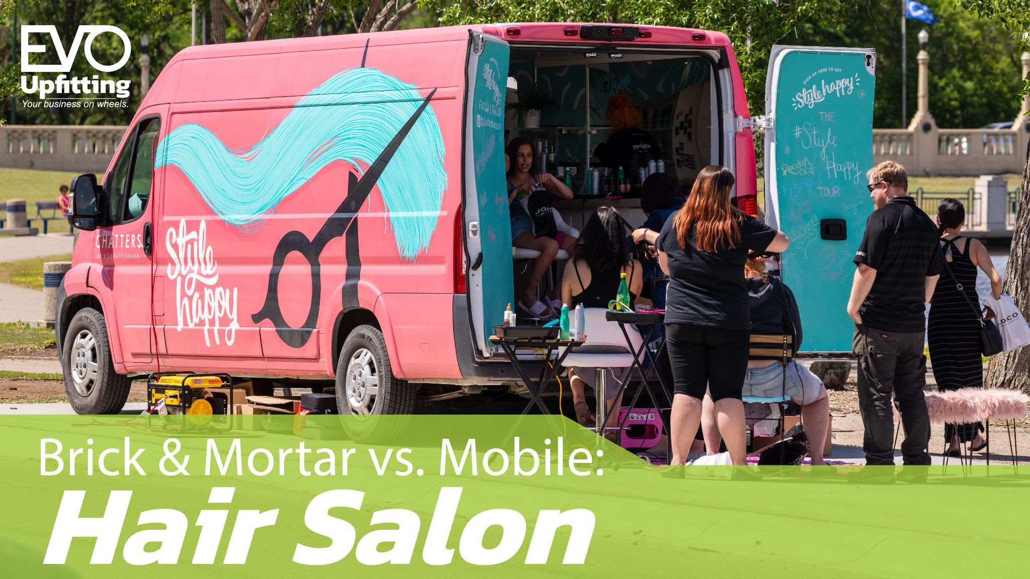 Mobile store hair salon